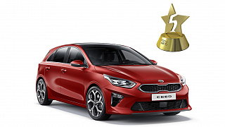 KIA Ceed удостоен награды российской ежегодной национальной премии «ТОП-5 Авто»